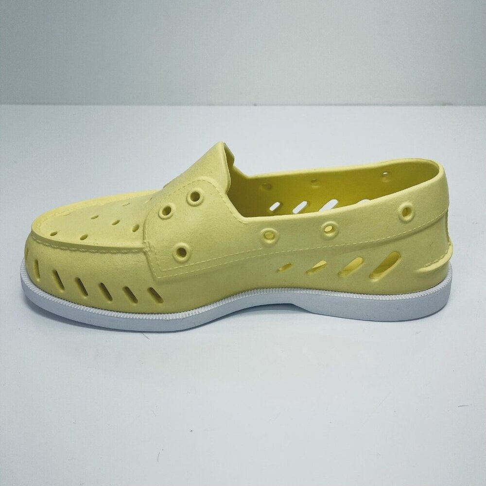 Sperry Top Sider Shoes Sz 8 Women’s Yellow Float Boat Slip On Foam Beach New - Picture 11 of 13